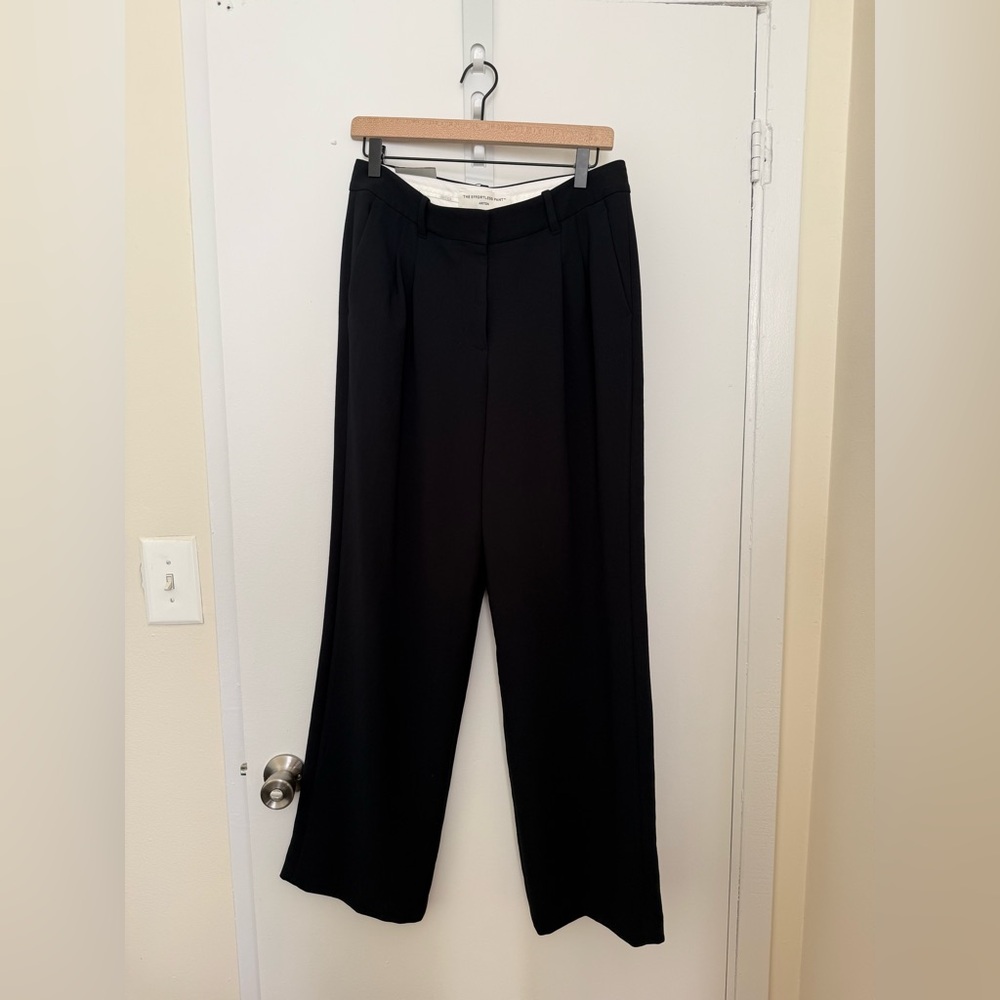 Aritzia Black Effortless Trousers